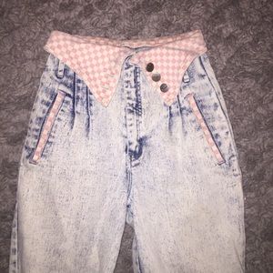 Authentic Vintage 80s High Waisted Jeans